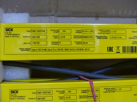  SICK C46S-1503CT400 Sender + C46E-1503CT400 Empfänger  s.Bilder