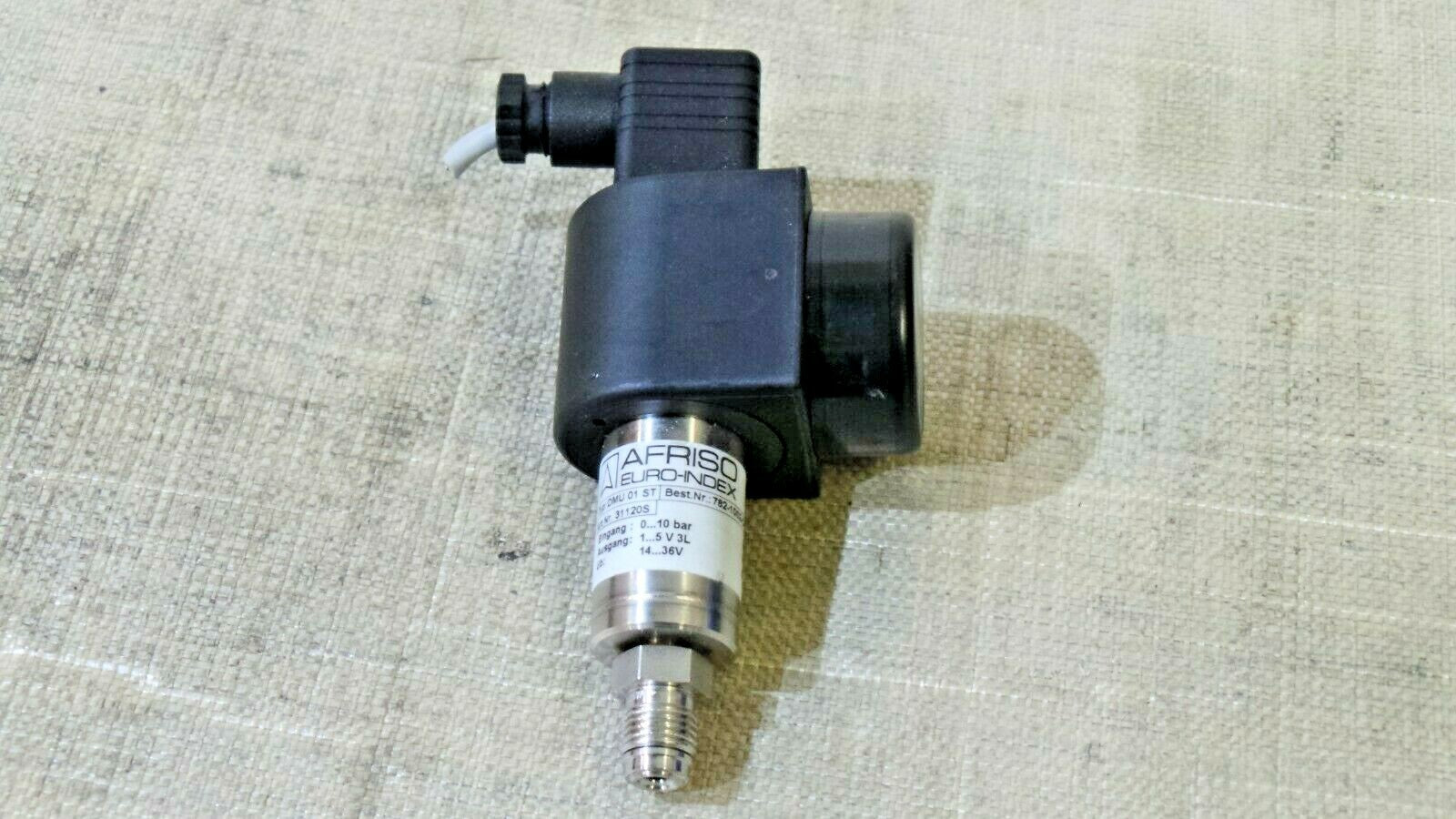  AFRISO DMU 01 ST Druckmessumformer DMU01ST 31120S used