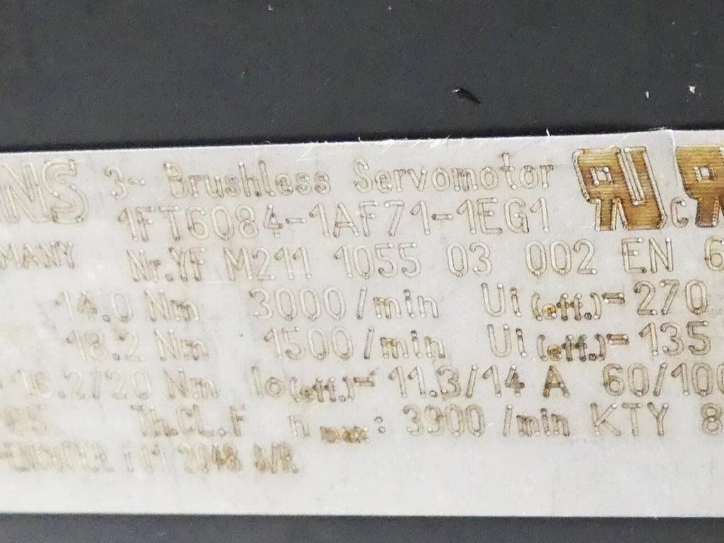 Siemens 1FT6084-1AF71-1EG1 (anschlussstecker leicht beschädigt)