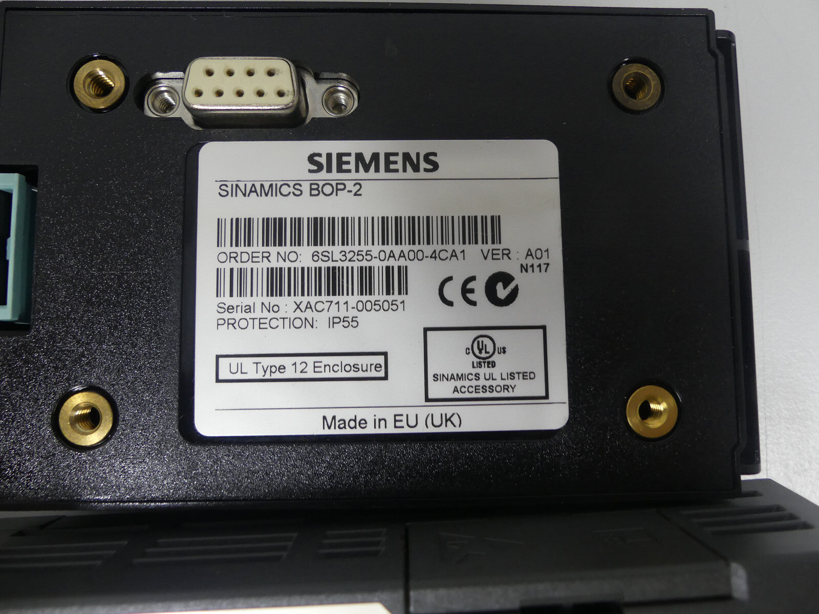 Siemens 6SL3244-0BB12-1BA1 + 6SL3255-0AA00-4CA1