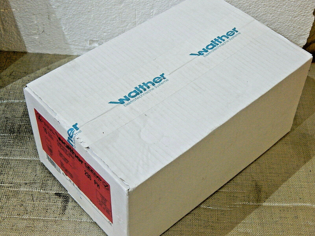 10x Walther Phasenwender Stecker 32 A 5P 400 V 6 h IP44// WS 22 BD2 OVP