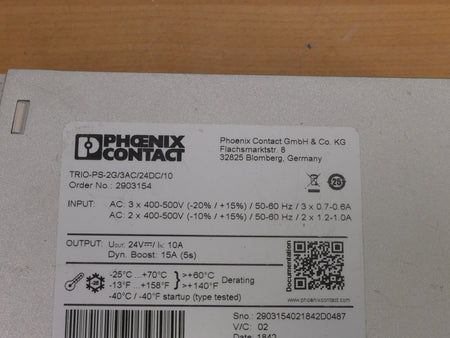 Phoenix Contact TRIO-PS-2G/3AC/24DC/10  Stromversorgung