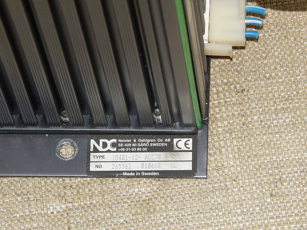 NDC Danaher / Netzler&Dahlgren  ACC70 Fahrzeug Controller 18401-12-ACC70 S  used