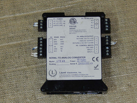 Laurel  Electronic Serial-TO-Analog Converter LTS 61 used