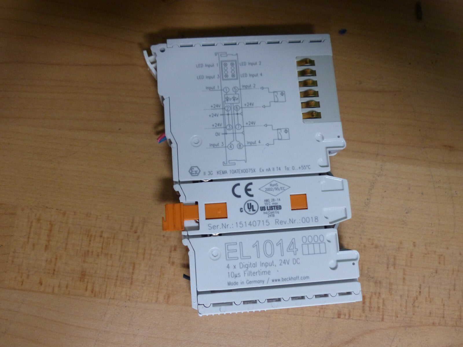 BECKHOFF EL1014 Digital Input