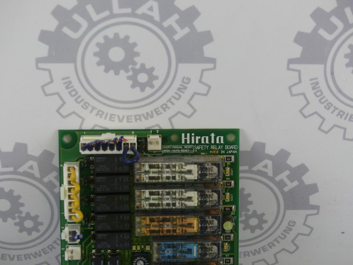HIRATA SAFETY RELAY BOARD OMRON G9SC-120-HT