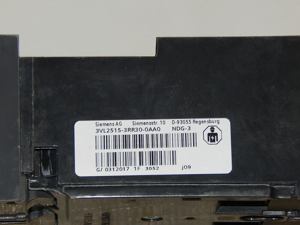 Siemens Leistungsschalter 3VL2515-2KE30-0AB1 +3VL9215-7KE30 150A Top Zustand 