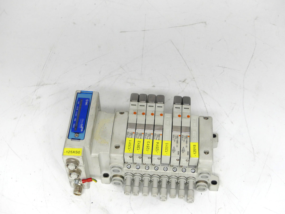 SMC EX260-SEC1 + 6x VQC1100N-51