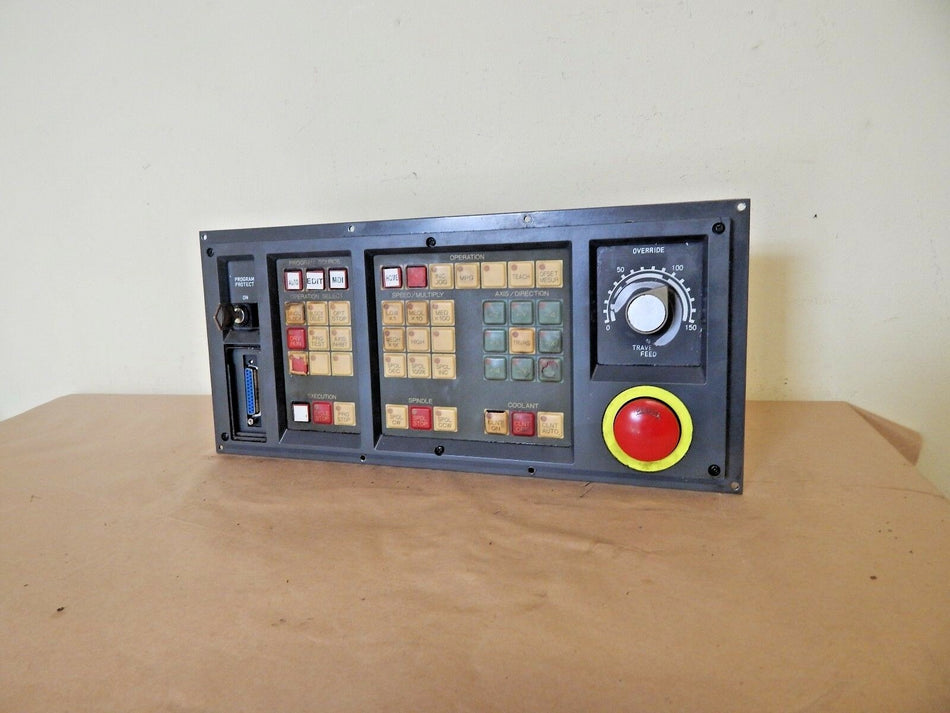 Fanuc Operators Panel, A02B-0084-C141, A16B-1310-038/0/03B, Used,  