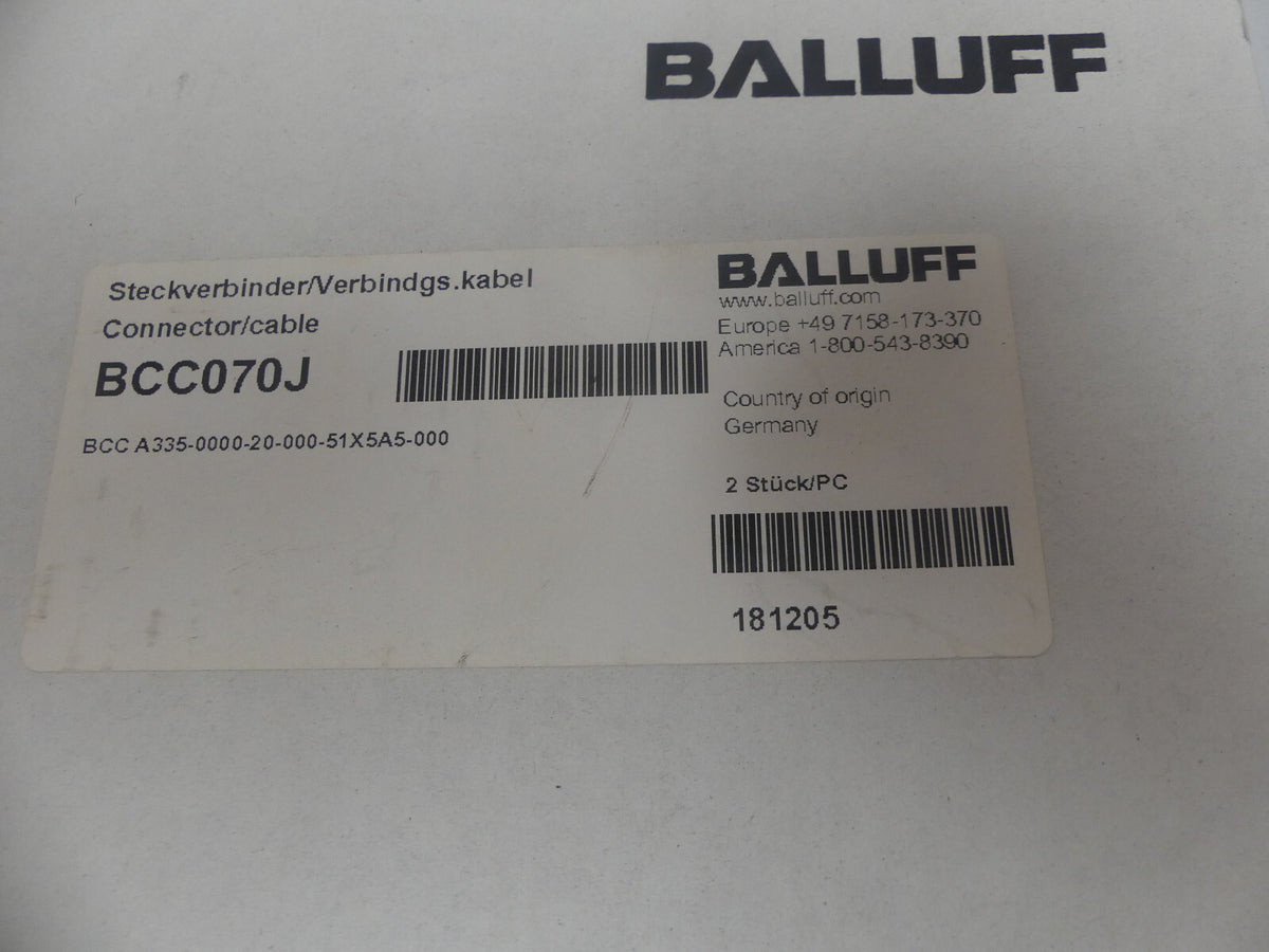 2x Balluff BCC070J