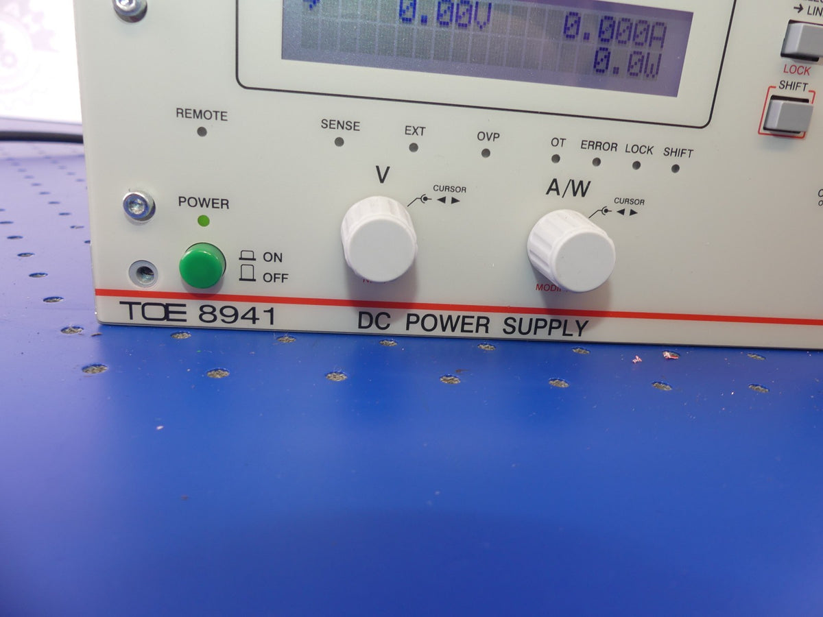 TOELLNER TOE 8941 DC Power Supply