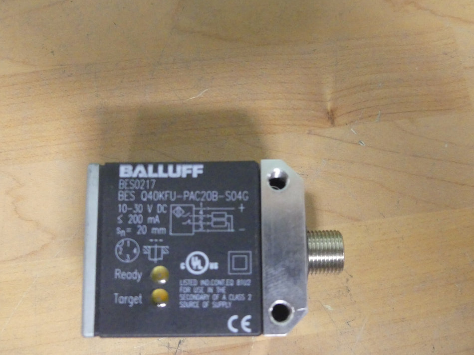 BALLUFF BES0217 BES Q40KFU-PAC20B-S04G