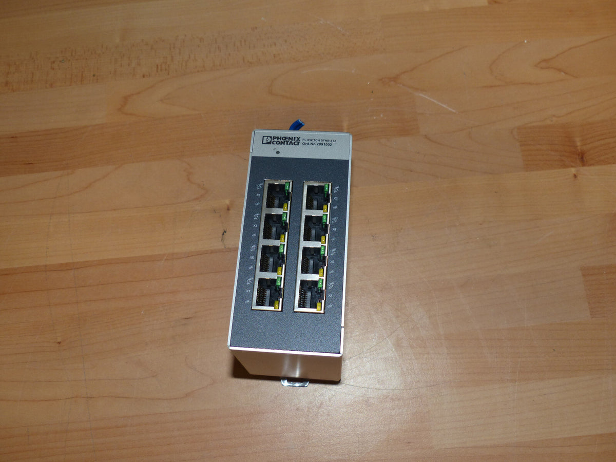 Phoenix Contact FL SWITCH SFNB 8TX  HW:14 used