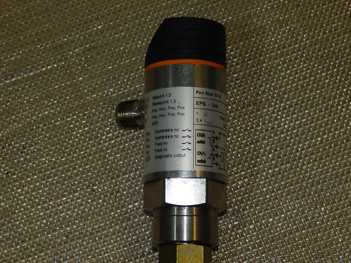 IFM electronic Drucksensor PN7001, Druckbereich 0.... 400 bar Used
