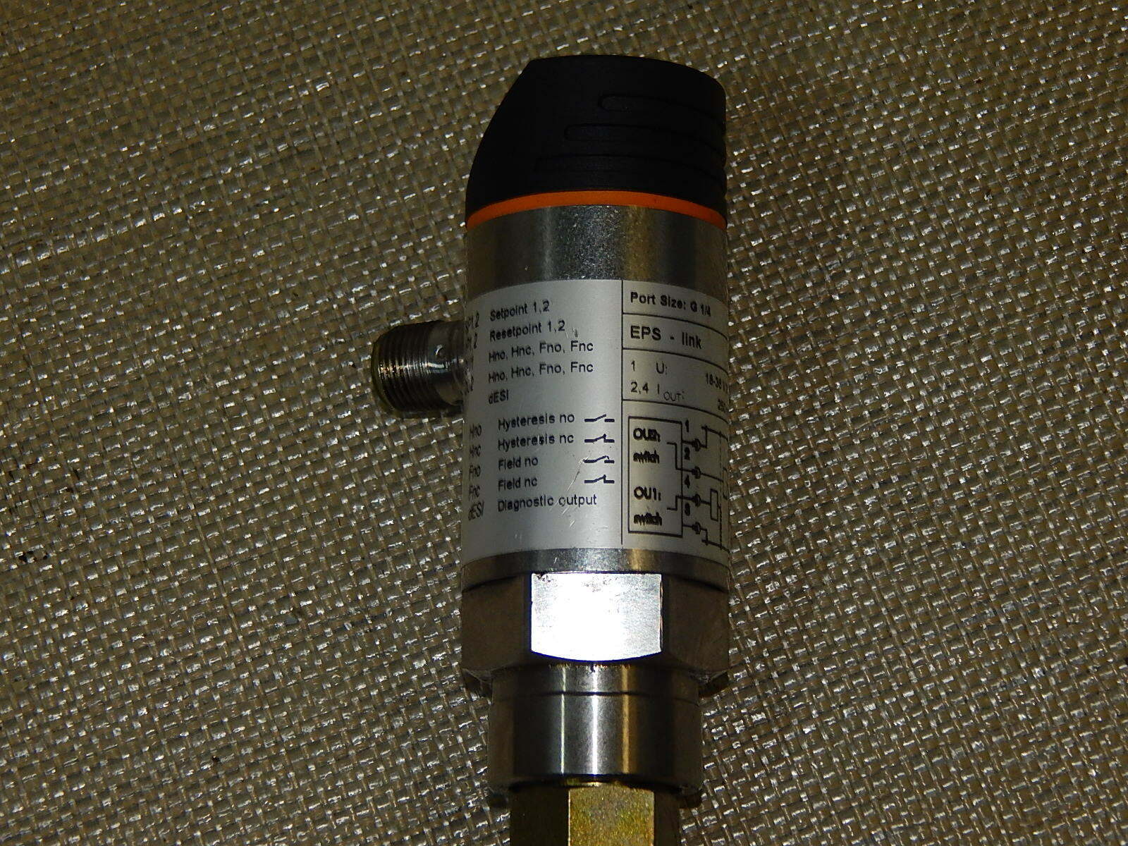 IFM electronic Drucksensor PN7001, Druckbereich 0.... 400 bar Used