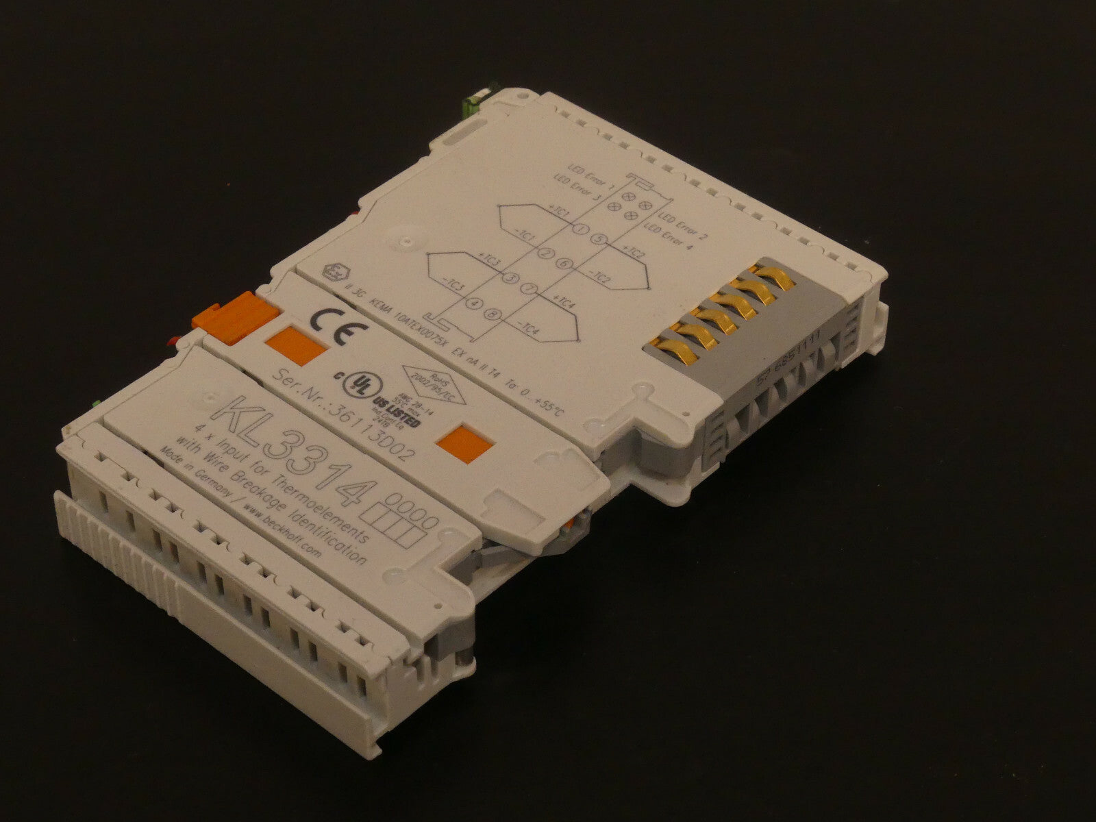 9x Beckhoff KL3314