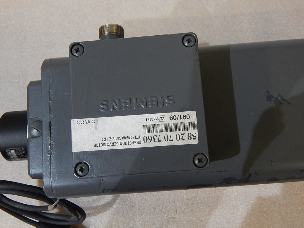 Siemens Servomotor 1FT5076-0AC01-2-Z  mit Heidenhain ROD 426  s. Bilder  Used