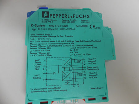 Pepperl + Fuchs KFD2-STC4-Ex120 122581