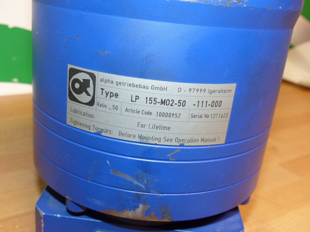 alpha lp 155-m02-50-111-000 used s.Bilder