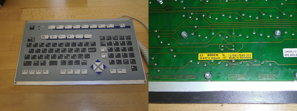 Bosch Bedientastatur 1070917943-202
