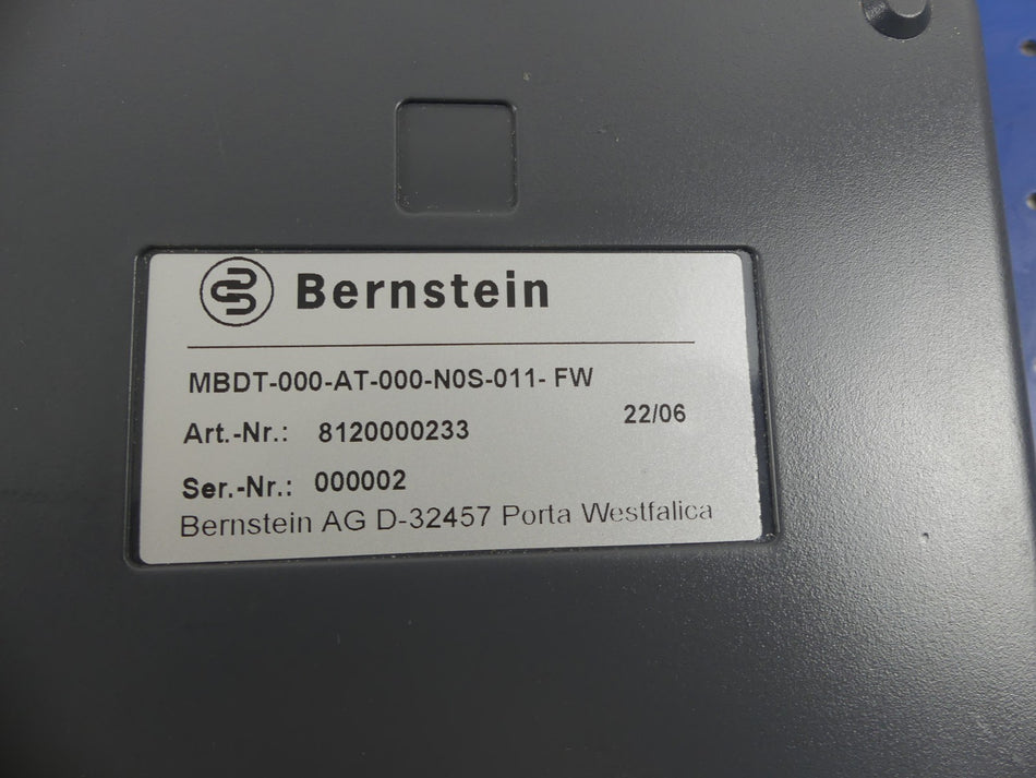 Bernstein MBDT-000-AT-000-N0S-011-FW