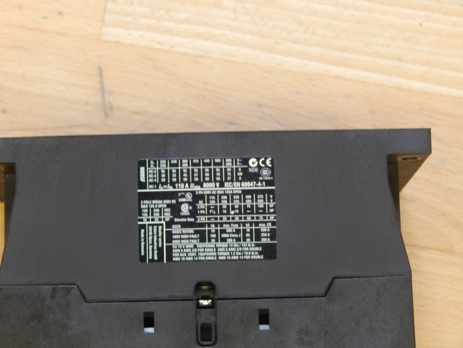 Klöckner Möller Leistungsschütz DIL M 95// XTCE095F /110A 75 KW Used