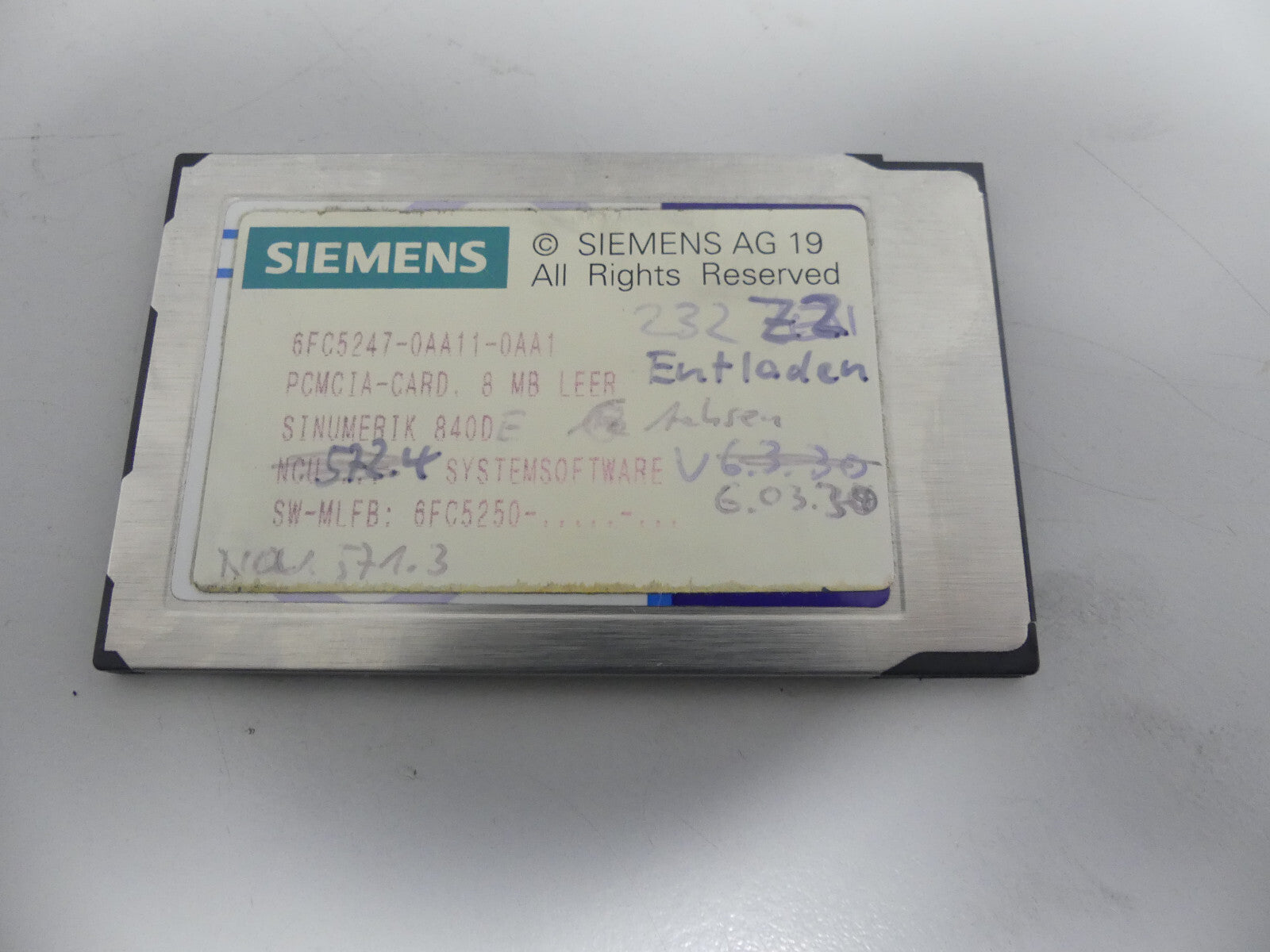 Siemens 6FC5357-0BB1-0EA1