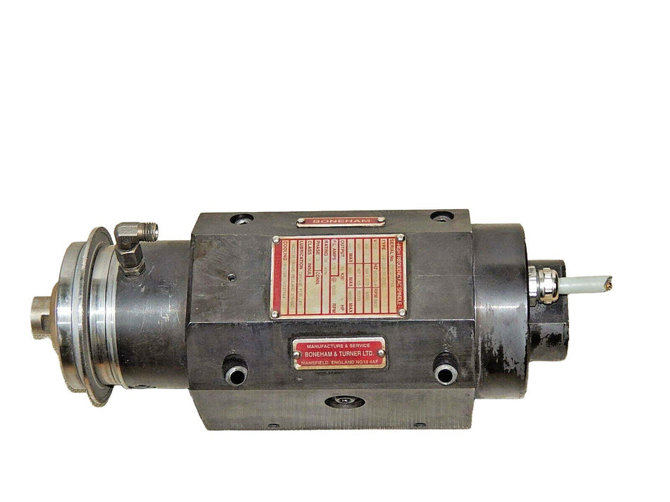 KURODA  BONEHAM & TURNER High Frequency  AC Spindele HFGS813B-EMC  Used