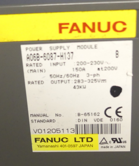 FANUC A06B-6087-H137