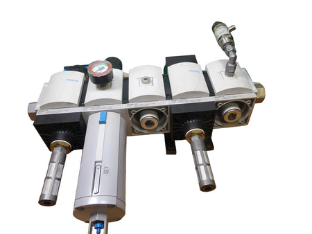 FESTO MS9-EM-1-VS+LFR-1-D6-C-U-M-A4+FRM-1-A4+SV-1-C-10V24P+FRM-1-A4 s.Bilder