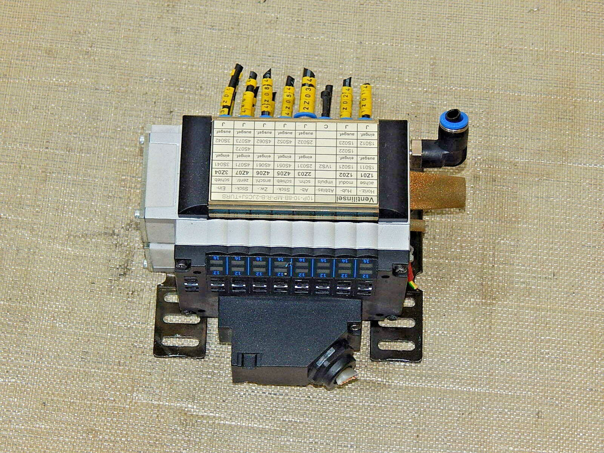  FESTO CPV-10-VI 18200 /CPV10-GE-MP-8 Ventilinsel  s.Bilder used