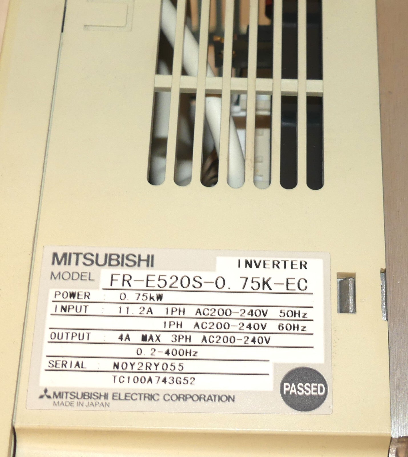 Mitsubishi  FR-E520S-0.75K-EC