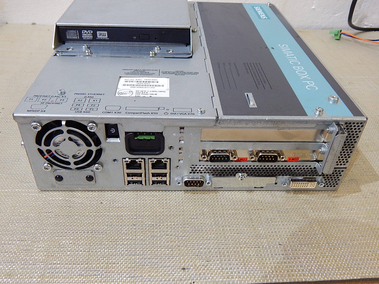 6BK1000-6FC00-0AA0 SIMATIC BOX PC  24V  SIEMENS Used