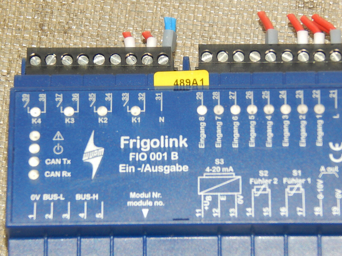 wurm Frigolink FIO 001 B Kühlstellenregler FIO001B Used