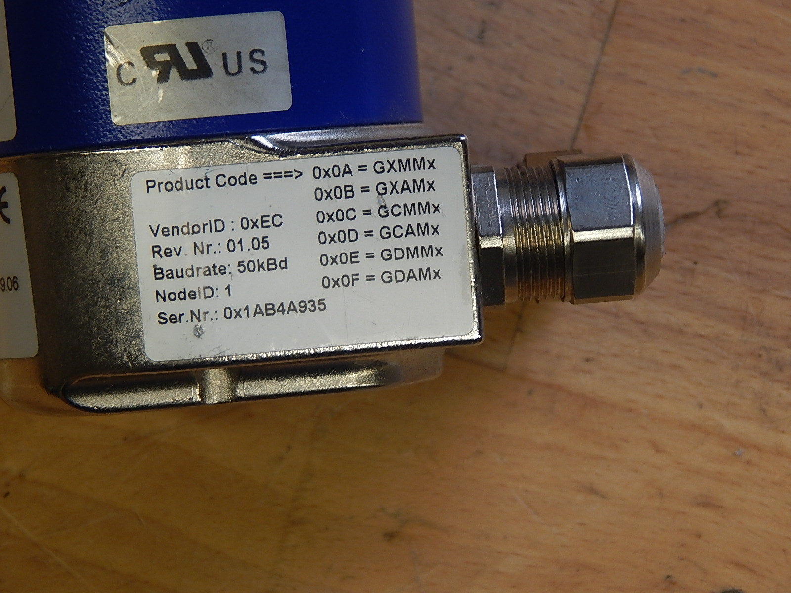 Baumer GXMMS.0205P33  453761   10-30VDC CANOpen Drehgeber 
