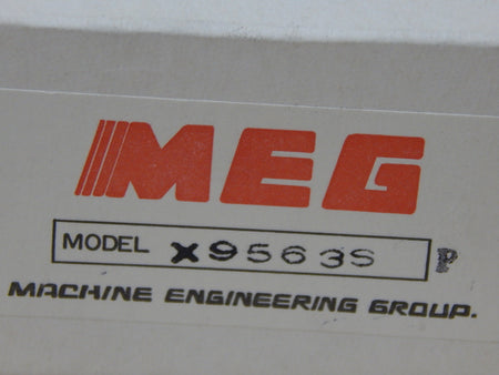MEG  PEPAC  X9563s  Machine Engineering New