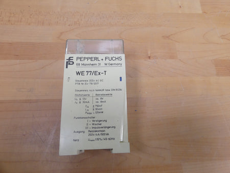 PEPPERL+FUCHS WE77/Ex-T