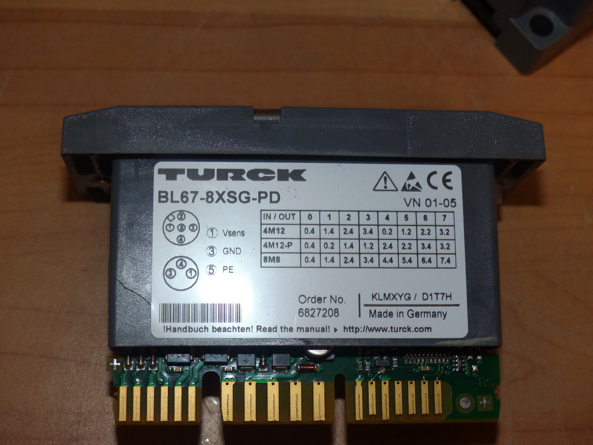 TURCK BL67-8XSG-PD+BL67-B-1M23 s.Bilder