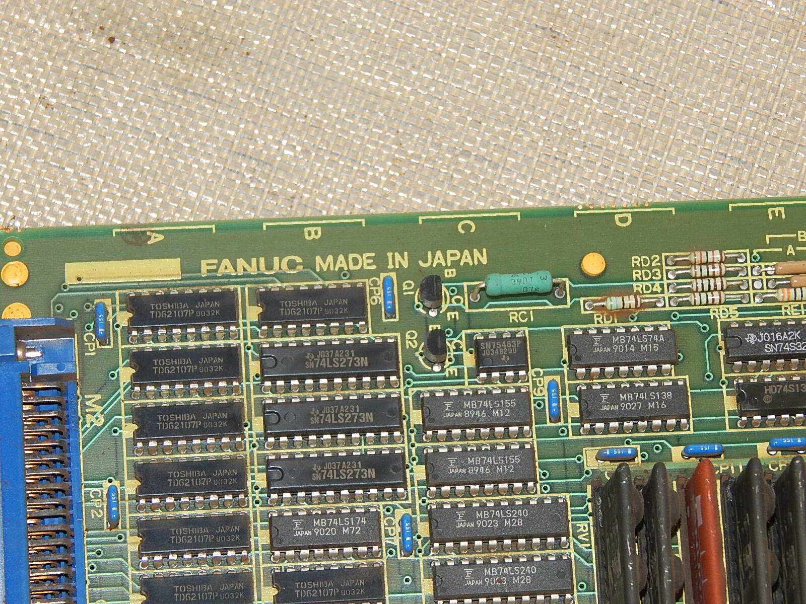  Fanuc A16B-1212-022  Digital Inputs & Digital Outputs used