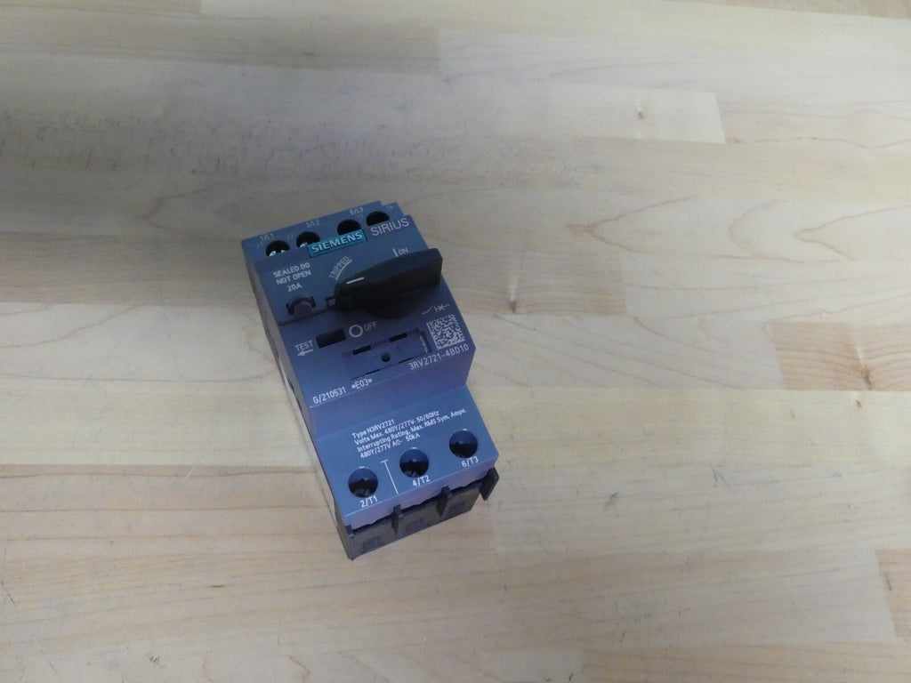 SIEMENS 3RV2721-4BD10   3RV27214BD10 Neue onhepankung