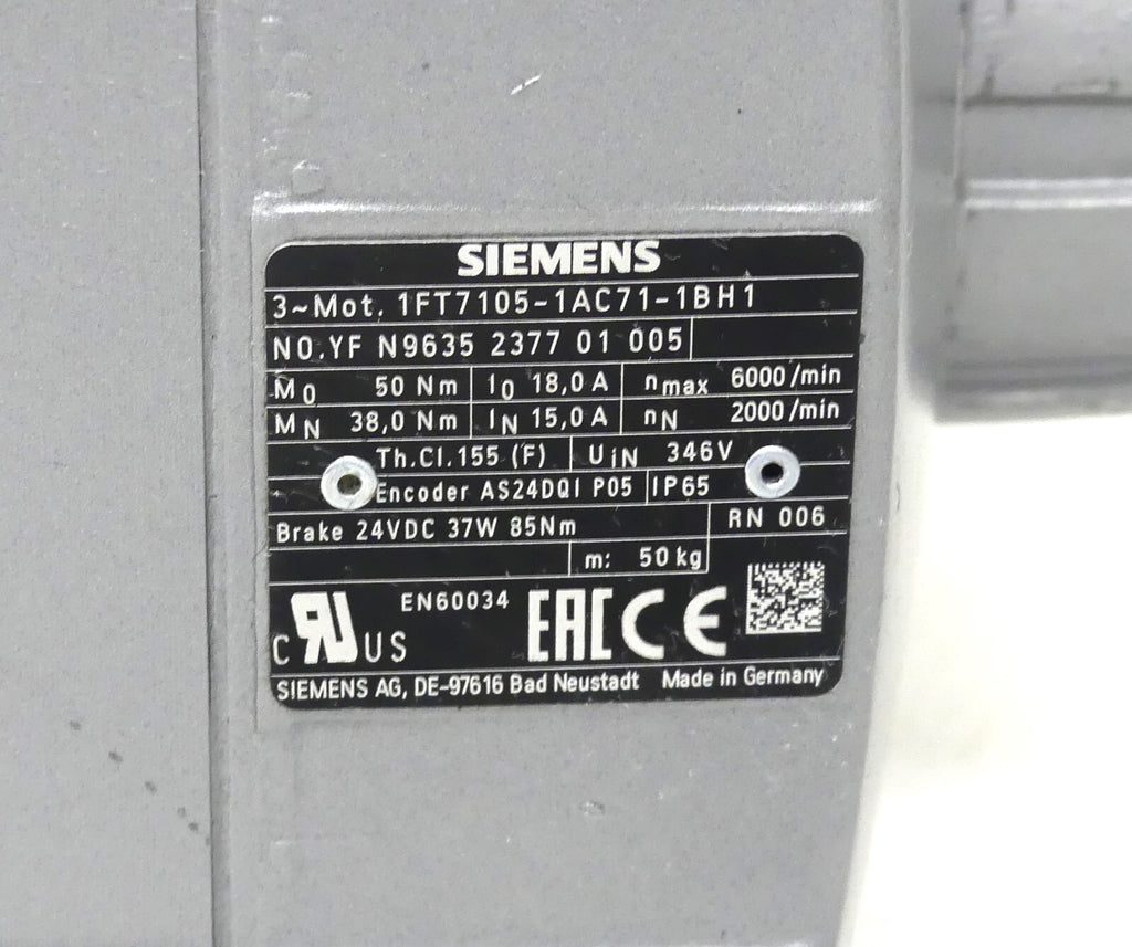 Siemens  1FT7105-1AC71-1BH1