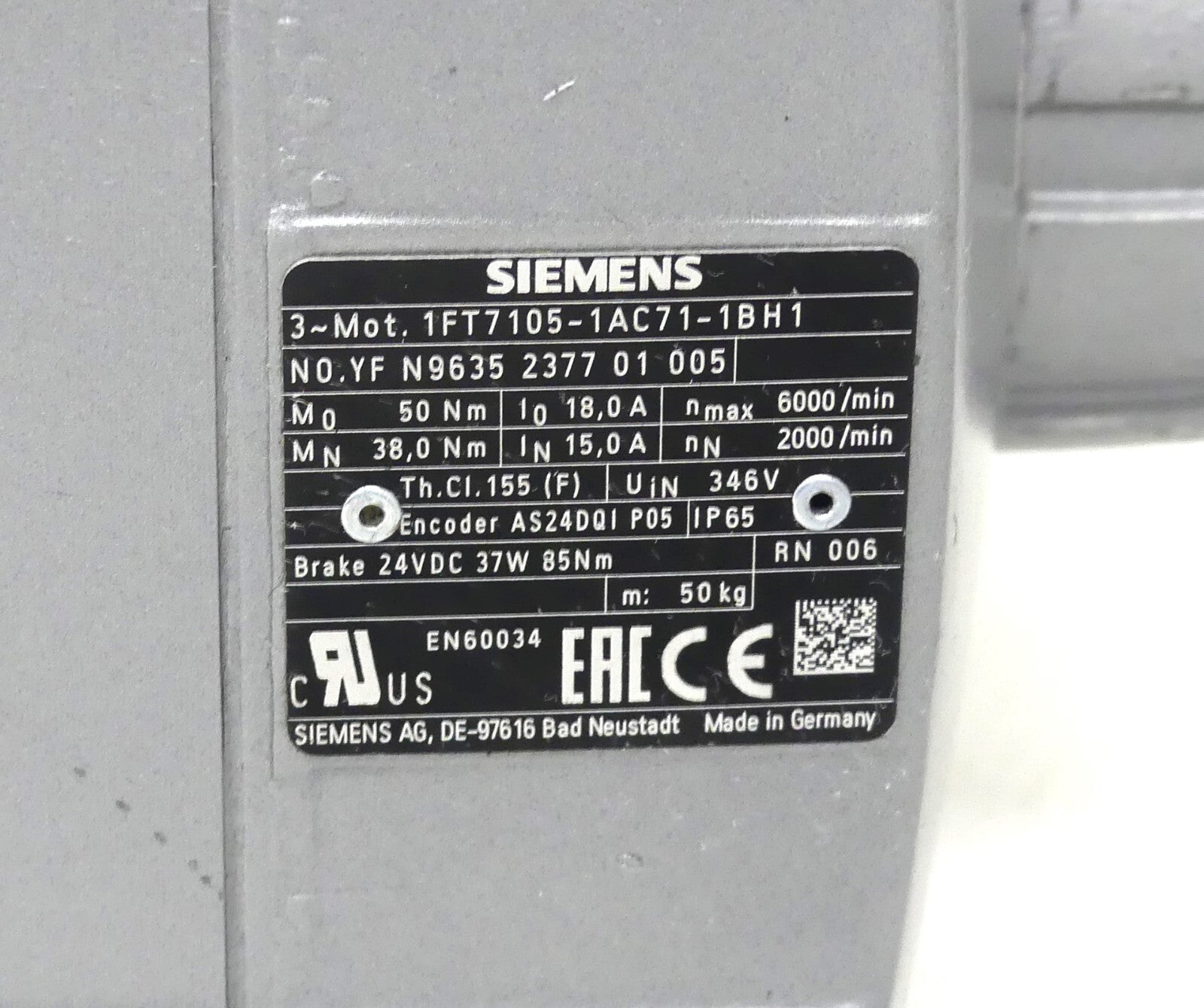 Siemens  1FT7105-1AC71-1BH1