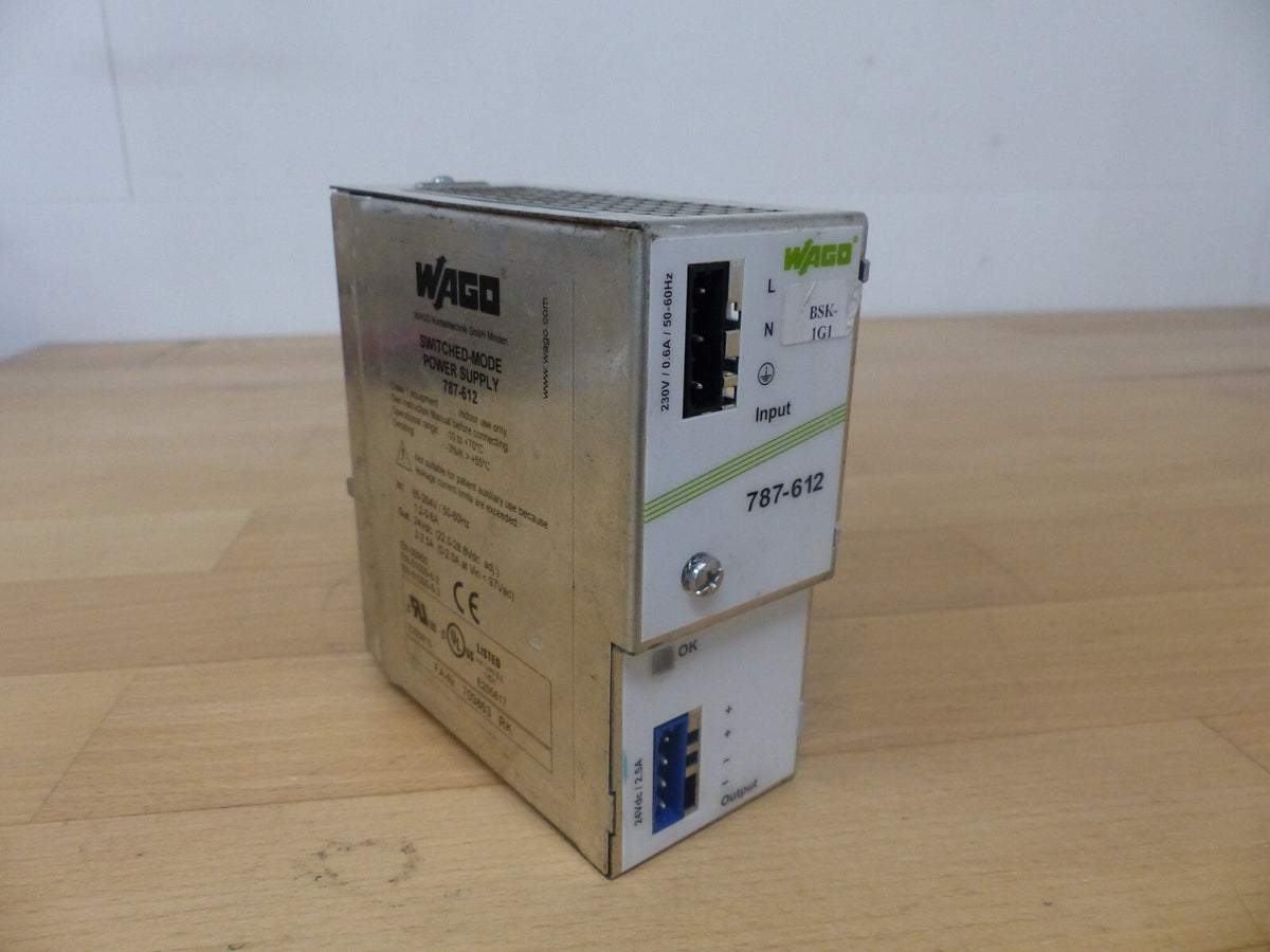 WAGO SWITCHED MODE POWER SUPPLY 787-612