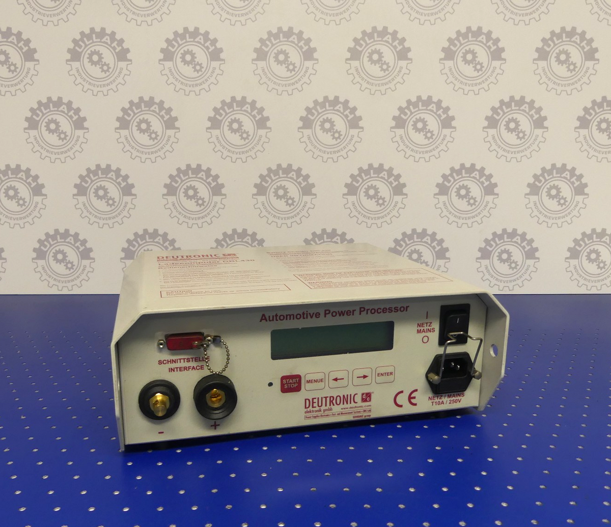 DEUTRONIC BATTERY CHARGER DBL430