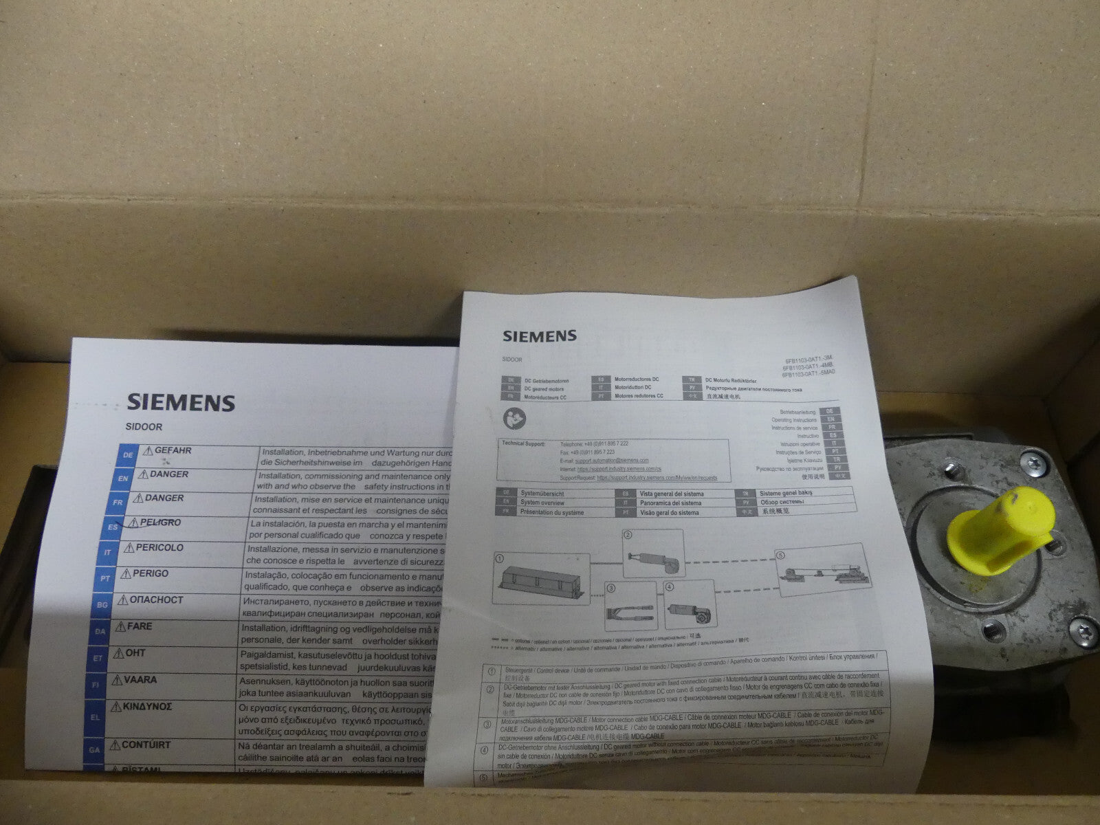 SIEMENS 6FB1103-0AT14-3MG2