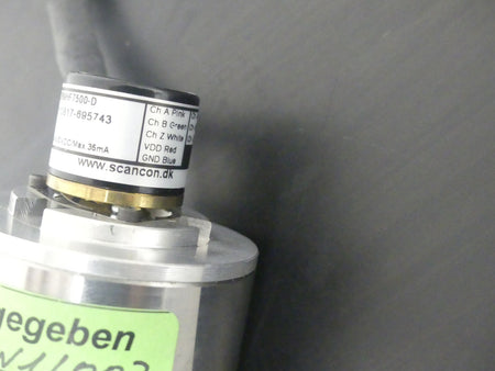 scancon 2rmhf-7500-d mit fischer motor TQMI050-033-016 s.Bild