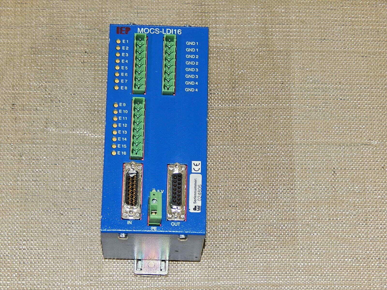  IEP ProSeS MOCS-LDI16    Seriennummer. 024806  Unbenutzt