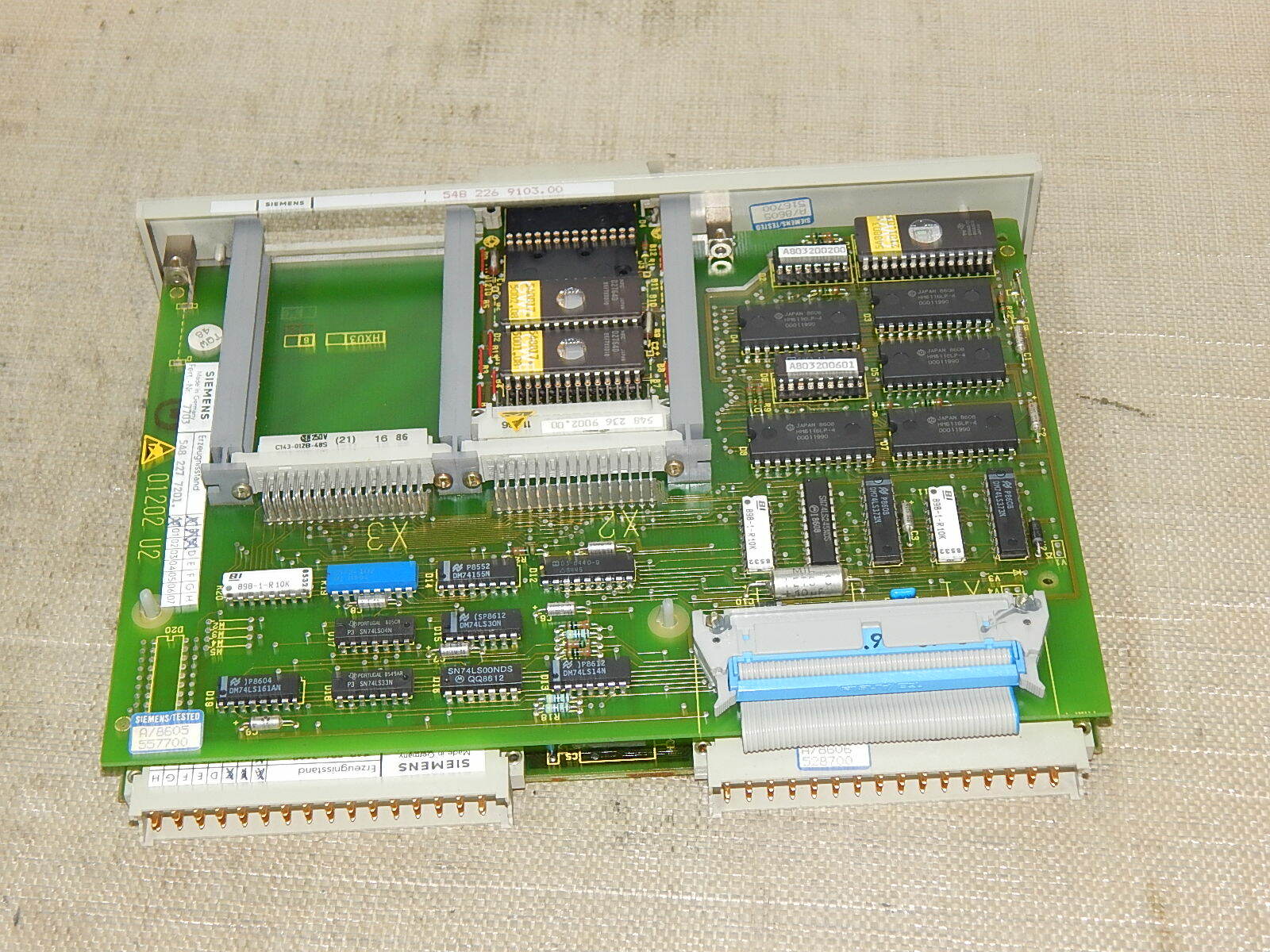 Siemens 6 ES 5921 - 3 WB 13  6ES5921-3WB13 | inkl. Karte : 6FX1123-6AB00 Used