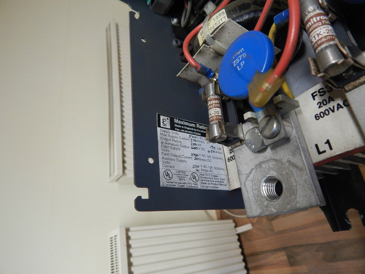Eurotherm Drives 590 Digital Series Model No.591/4500/6/1/3/3/1/0/0000/000/370Am