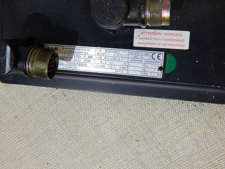 AMK  DT5-9-10-FB0  2.00 Servomotor  Used